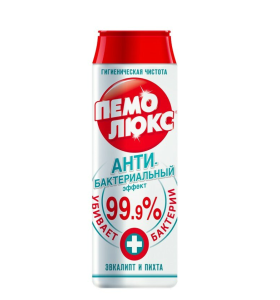Чистящий порошок "Пемолюкс Сода" Антибактериальный (480 грамм)