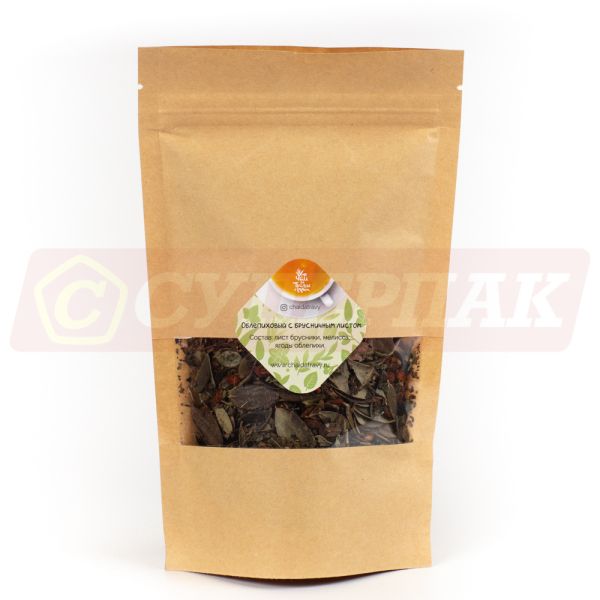 Чай "Облепиховый с брусничным листом (50 грамм)