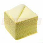 Салфетки жёлтые однослойные 24х24см (200 листов)