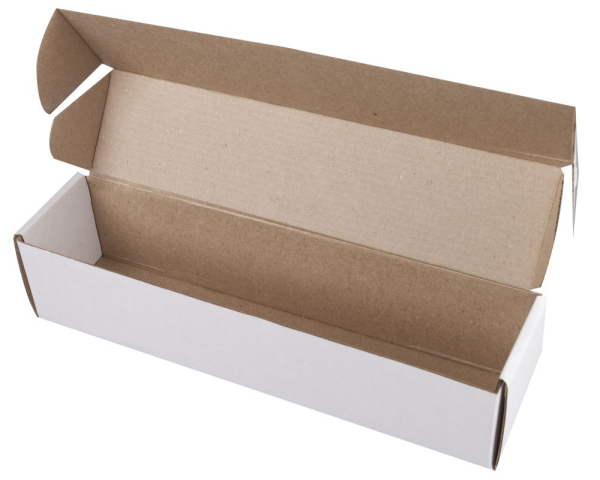 Короб картонный самосборный белый (270*90*90мм)