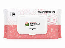 Туалетная бумага влажная GREEN FAMILY (80 листов)