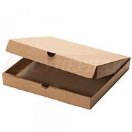 Коробка для пиццы квадратная бурая (40*40*3,5см)