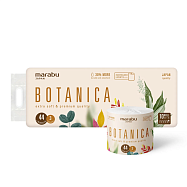 Туалетная бумага Mioki "Botanica" (44 метра, 3 слоя, 10 штук)
