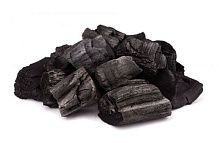 Уголь древесный дубовый отборный "Русский жар" 10кг (50 литров)