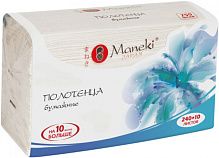 Полотенца бумажные Maneki (тип "V", 22,5*21,5см, 250 листов)