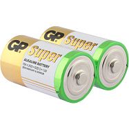 Батарейка GP Super тип "Д" (13A, LR20, 2 штуки)