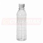 Бутылка пластиковая 0,125 литра с крышкой (Ø:28мм, прозрачная)