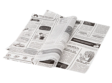 Бумага парафинированная "Газета" (305*305мм, 500 листов)